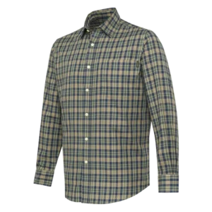CAMICIA BRYGGEN blue/sand check
