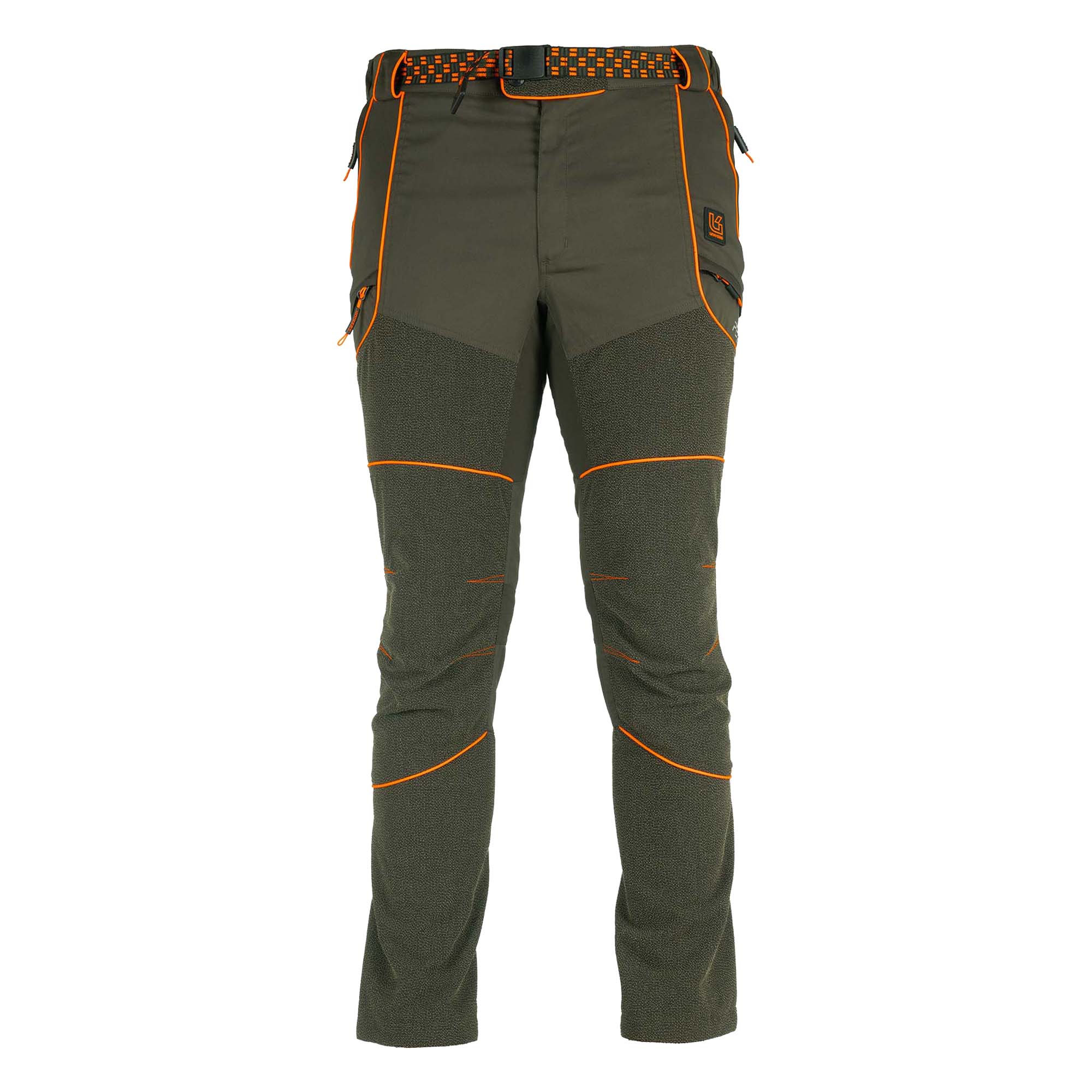 PANTALONI CACCIA CORDURA PERFORMTEX verdi/arancio - immagine 5