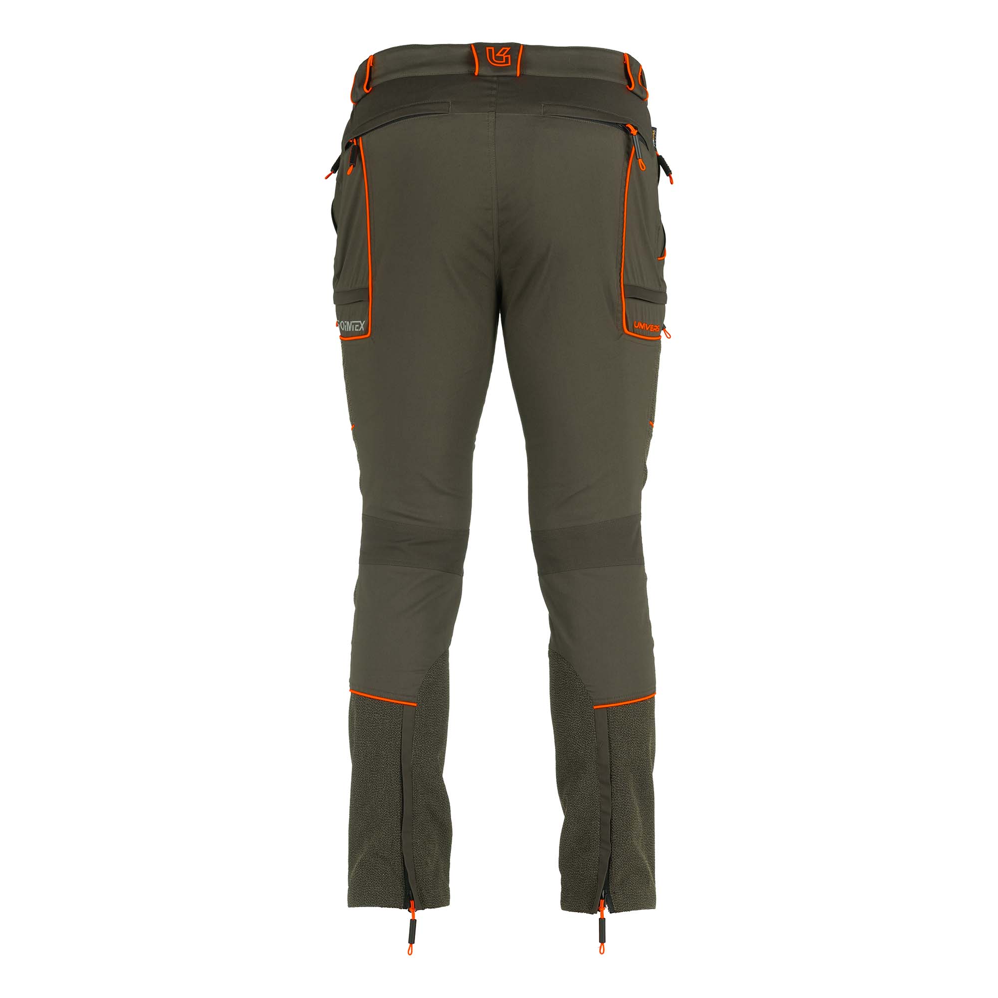 PANTALONI CACCIA CORDURA PERFORMTEX verdi/arancio - immagine 4