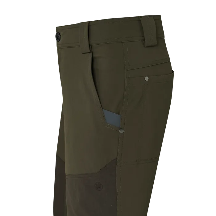 PANTALONI CORE verdi/marroni - immagine 4