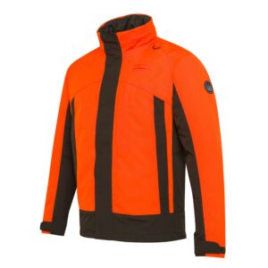 Giacca idrorepellente Balcan Marrone/arancio