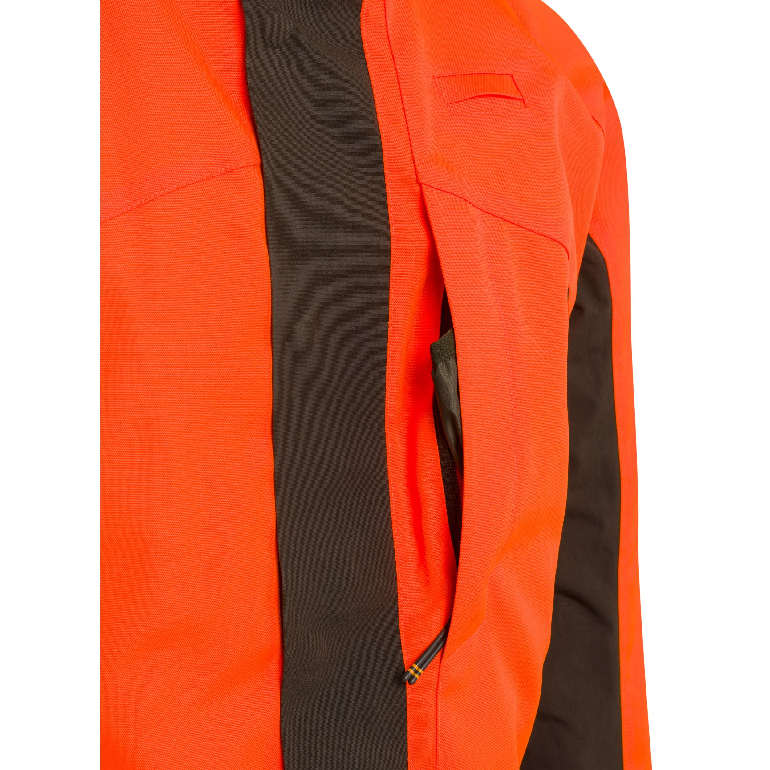 Giacca idrorepellente Balcan Marrone/arancio - immagine 6