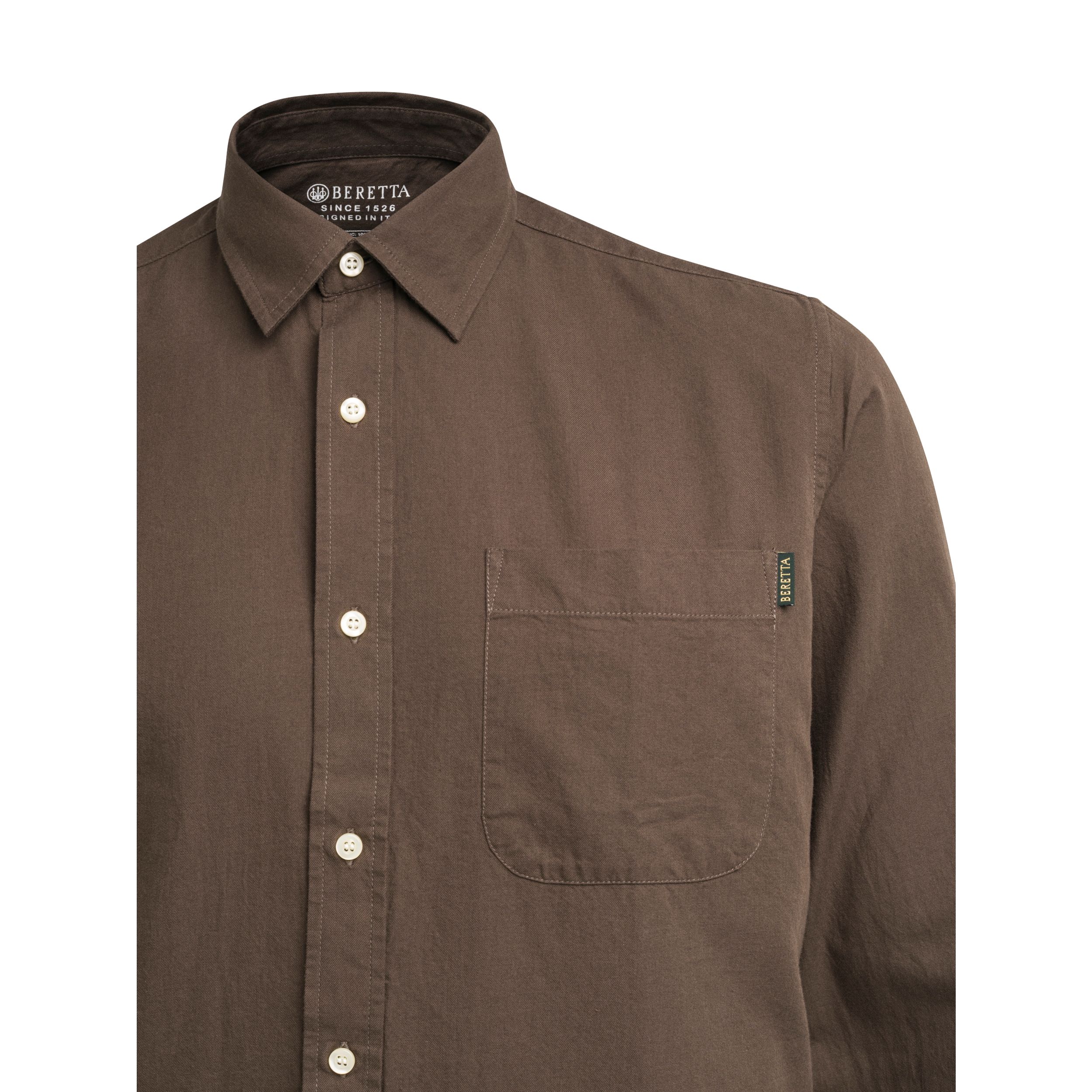 Camicia Bryggen Brown Bark - immagine 3