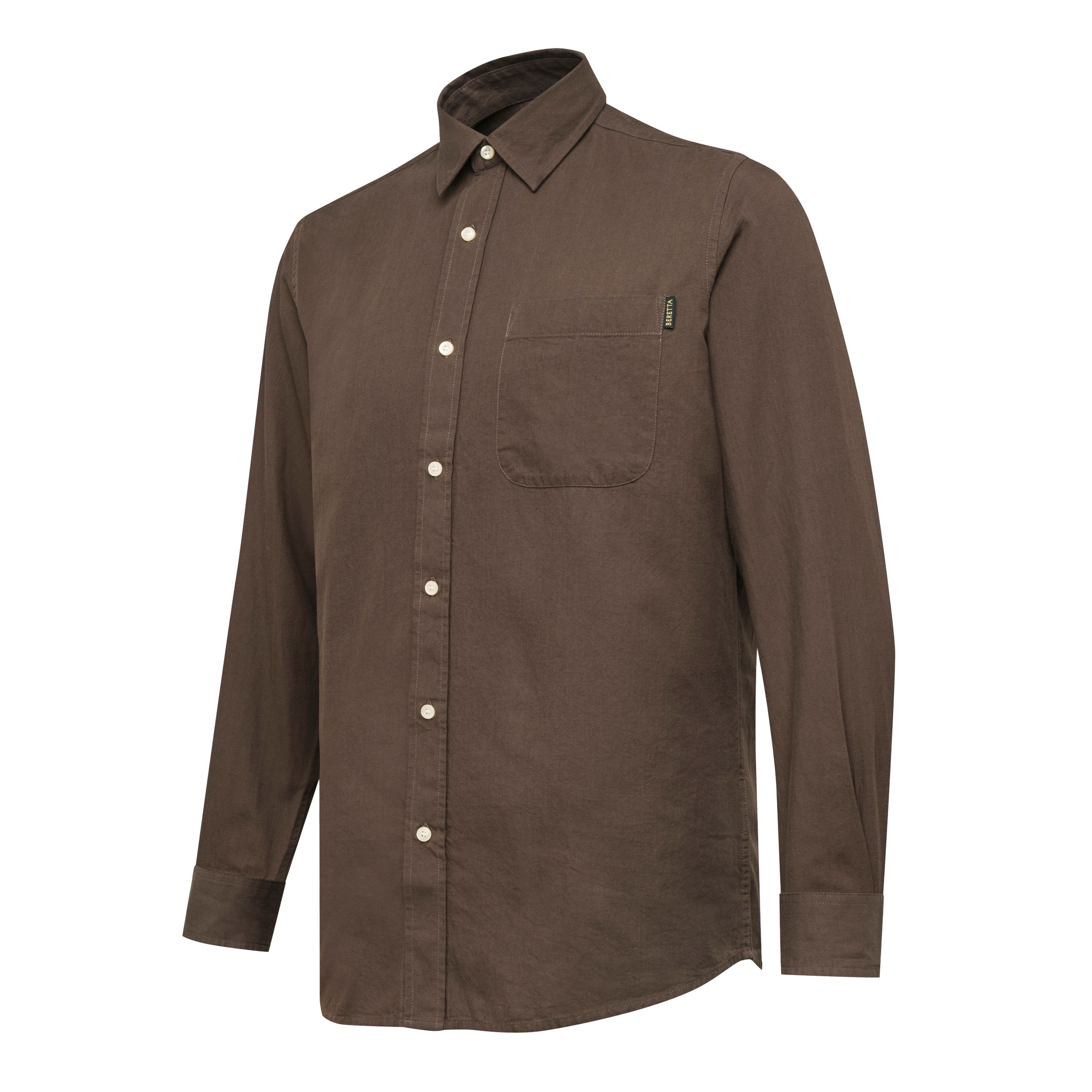 Camicia Bryggen Brown Bark