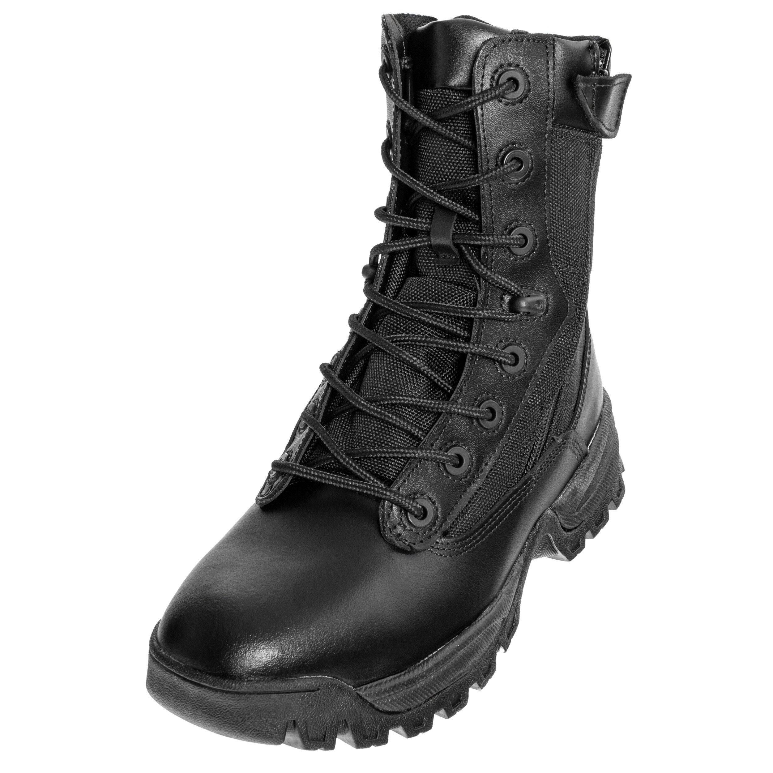 Scarponi tattici Mil-Tec Two-Zip - Black - immagine 2