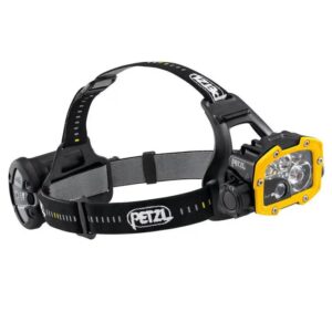 Lampada Frontale Petzl Duo RL 2800 Lumen, Nero/Giallo